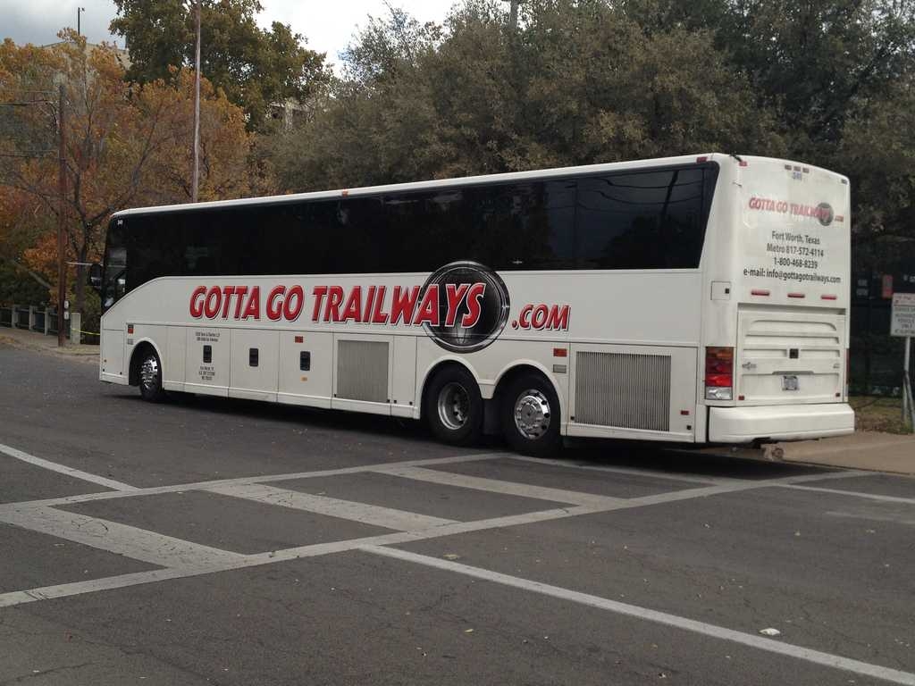 Gotta Go Trailways coach bus