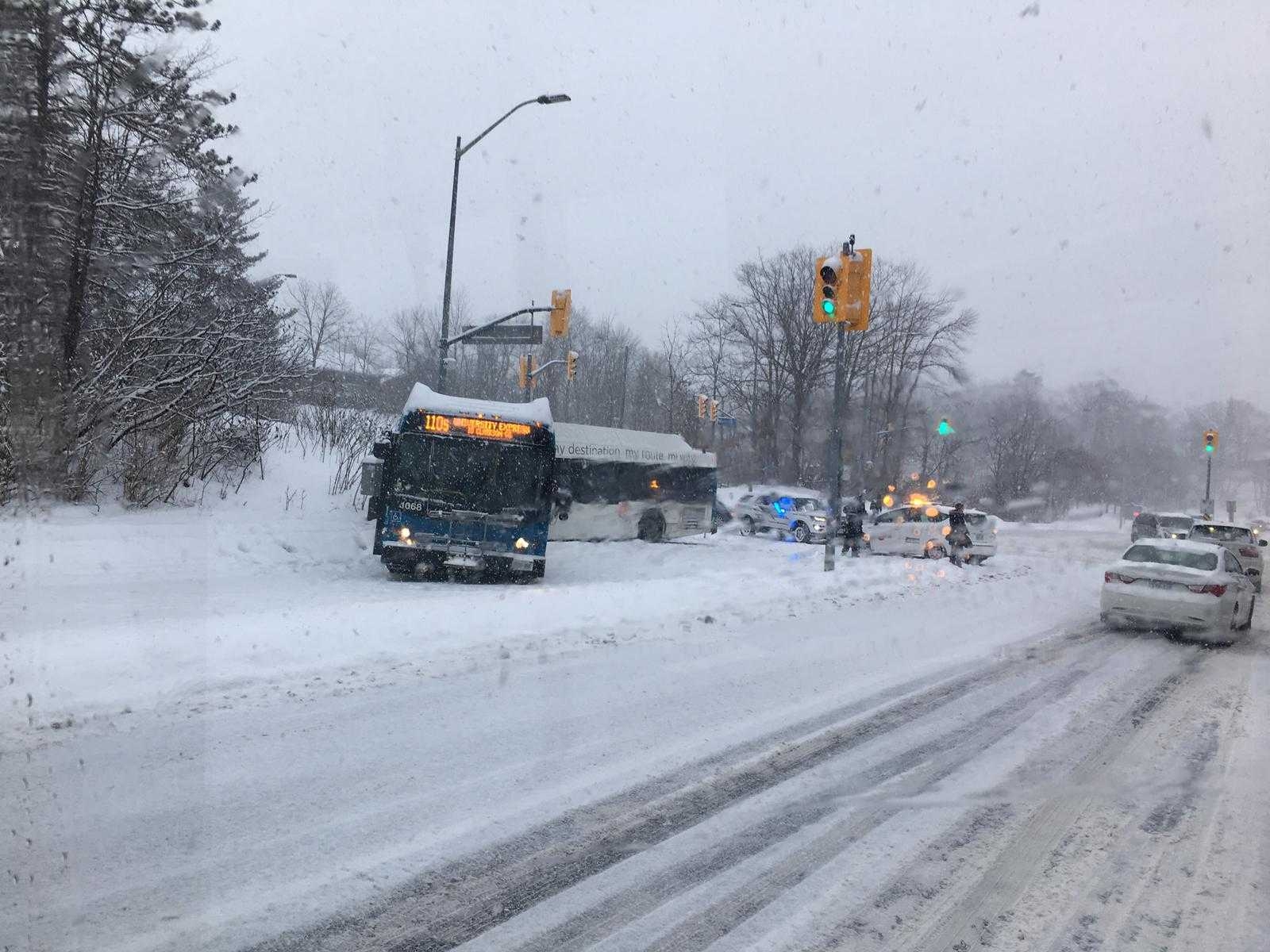 MiWay articulated bus crash