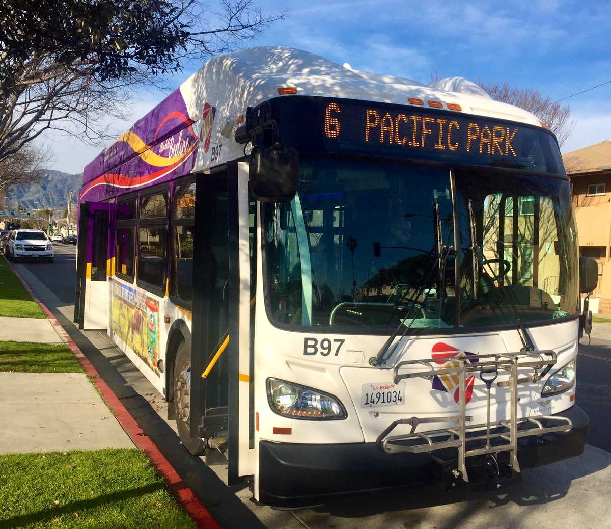 Pacific Park bus B97, Los Angeles